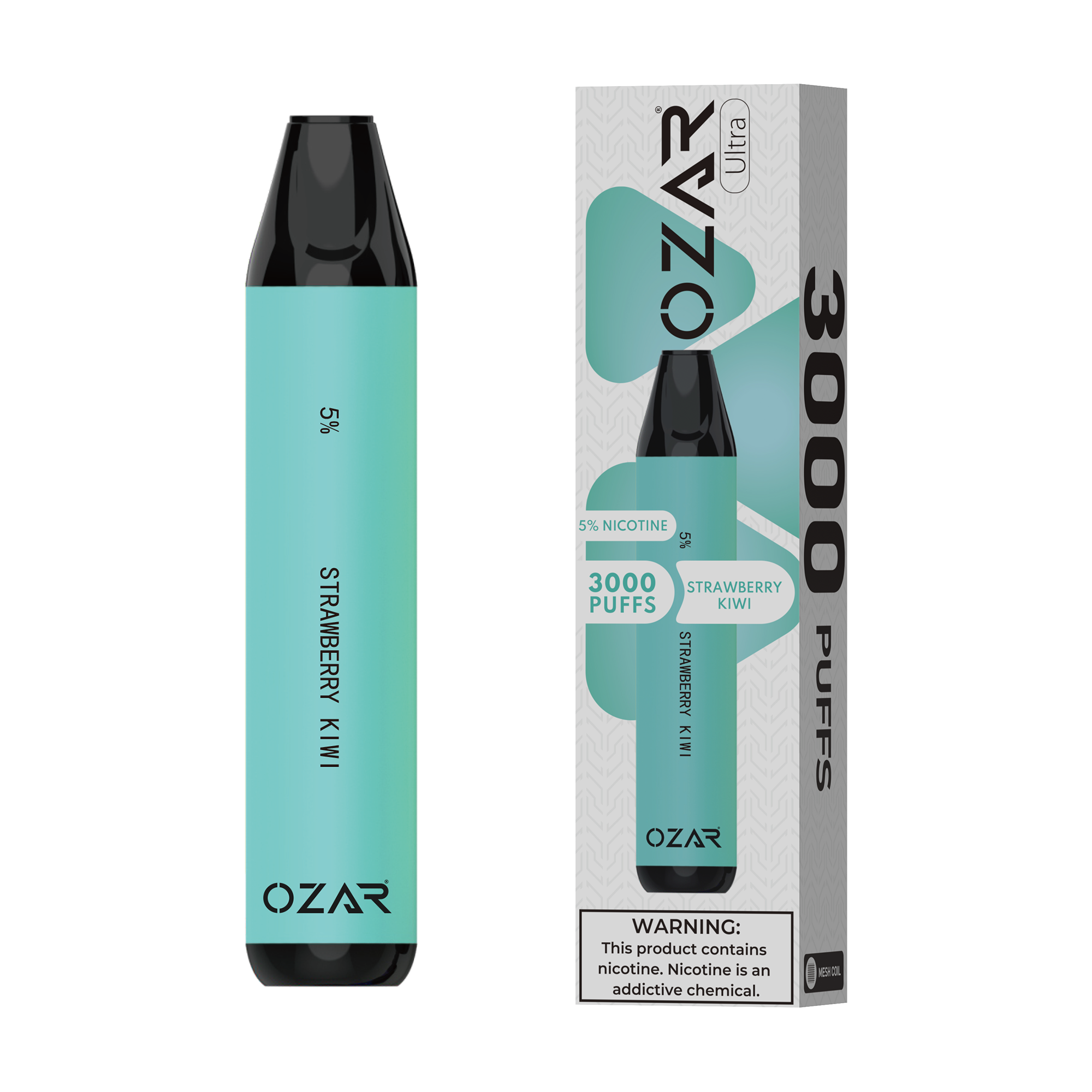 Ozar Ultra Disposable Vape Strawberry Kiwi 3000 Puffs